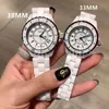 Zegarki na rękę Zegarek damski Dla mężczyzn Moda Ceramiczny Automatyczny Kwarc Luksusowy Relojes Para Hombre Prezent dla par Mujer