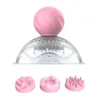 NXY Pump Toys 3 Accessories Nipple Rotating Stimulation Breast Bra Massager Tongue Licking Vibrator Female Masturbator Sex For Women 1125