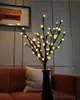 Pussy Willow Branch Light 20 48LED Oplichten Lente Pussy Willow Branch Kerst Home Party Bruiloft Vakantie De225q