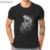 Westcreek Partihandel Cykel Cykelcykel Pojke Cykling Man Cyklist Partikel Roliga Par Sommar Småt Streetwear T-shirts 206646 G1217