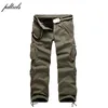 PDTXCLS 2018 Winter Warm Men Cargo Pants Thicken Fleece Double Layer Military Causal Baggy Trousers Multi-Pocket Plus Size 28-42 H1223