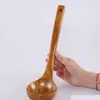 newLong Handle Large Wooden Spoon Dessert Rice SoupTeaspoon Cooking Kitchen Spoons Wood Accessories Tools Home Gadgets EWA5177