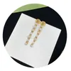 Chic Lion Head Designer Charm Earrings Women Long Pearl Pendant Studs Ladies Date Party Eardrops With Gift Box1259544