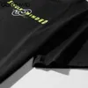 T-tröjor Streetwear hip hop 3d kedja kortärmad tshirts casual punk rock gothic lösa tee mode hajuku toppar 210602
