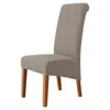 Pokrywa krzesła rozmiar XL Polar Fleece Fabric Elastic Super Soft Concover for Jinder Room Wedding Party Restauracja Banquet2972205