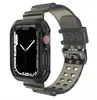 Case + Apple İzle için Kayış 41mm 45mm 44mm 42mm 40mm 38mm Bantlar Spor Bileklik Bilezik Kordonlu Bantlar Iwatch Series 7 6 5 4 3 SE Akıllı Aksesuarları