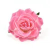 1pcs 9cm têtes de fleurs de soie artificielles pour la décoration de mariage blanc rose bricolage couronne boîte-cadeau scrapbooking artisanat faux flo jllarR