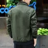 Mens Jacket Fashion Army Militär Jacka Man Coats Bomber Jacka Stand Male Casual Coats Streetwear Chamarras Para Hombre 210927