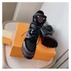 Femmes Rois Bottes Designers Cheville Martin Botte En Cuir Nylon Pochette Amovible Bootie Militaire Inspiré Chaussures De Combat Boîte D'origine Taille 35-42