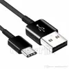 Branco preto 1.2m 4 pés tipo c usb c cabo de carregador rápido para samsung s8 s10 nota 10 s20 s22 s23 huawei htc lg telefone android