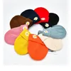 Chapeaux de plein air unisexe chapeau d'hiver bonnet plaine tricoté automne chaud ski manchette casquette laine doux slouchy crâne casquettes bonnets hommes femmes rue coloré1