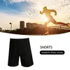 Running Shorts Sports Training Breathable Quick Dry Lightweight Elastic Waist Men For Basketball Soccer Parts