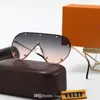 Neue Limted Edition Design-Sonnenbrille für Männer und Frauen, luxuriös, 2304, Metall, Vintage-Designer-Sonnenbrille, modischer Stil, quadratisch, rahmenlos, U325g