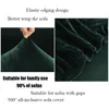 Chair Covers Plush Sofa Cover Velvet Elastic Leather Corner Sectional For Living Room Couch Set Armchair L Shape Seat Slipcovers
