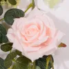 Sztuczna Rattan Peonia Rose Leaves Rośliny Las Dekoracji Ślubna Długa Rattan Home ściana Wiszący Wiszącym Kwiat