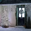 3.5m IJspegel String Light Gordijn Lamp Kerst Decoratie Voor Huis Buiten Licht