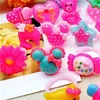 Moda Bambini Ragazze Neonati Bambini Piccoli Fiori Animali Anelli a cuore Gioielli Accessori regalo Colore della caramella Anelli da dito principessa 139 Q2