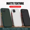 Estojo fosco à prova de choque para Samsung Galaxy S21 Ultra S20 S21 S10 Plus Proteção de lente 0,3 mm Silicone Soft Cover para Note20Ultra A71 5g