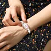 2021 Damesmode Casual Horloges Simple Dames Kleine Dial Quartz Klok Jurk Horloges Drop Reloj Mujer