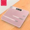 Multi-pattern USB rechargeable mini electronic body scale weighing scale household weighing scale