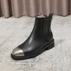 Automne and Winter Women Designer Boots Fashion Show dames Real Leather Luxury Ankle Martin Brands Shoe Factory Footwear W3542974