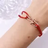 Chaîne à maillons japon corée hommes femmes Couple accessoires corde tressée réglable en acier inoxydable avec Logo cadeau vente en gros Trum22