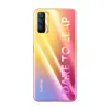 オリジナルのRealme V15 5G携帯電話8GB RAM 128GB ROM MTK Dimense 800Uオクタコア64.0MP AI Android 6.4 "Amoledフルスクリーン指紋IDフェイススマート携帯電話