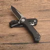 FAST SHIPPED KS 1955 Flipper Folding Kniv 8CR13MOV Drop Point Blade Steel Handle Ball Bearing EDC Pocket Knives med Retail Box