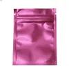 7.5 * 10 cm DHL spedizione rosa foglio di alluminio sacchetto di imballaggio a chiusura lampo 1000 pz / lotto autosigillante richiudibile chiusura lampo mylar pacchetto sacchetti alta quatity