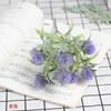 Decorative Flowers & Wreaths 7 Fork/bouquet Artificial Plant Tower Pine Simulation Leaf Wall Landscape Fake Flower Plastic