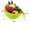 new Rice Washing Filter Strainer Basket Colander Sieve Fruit Vegetable Bowl Drainer Cleaning Tools Home Kitchen Kit EWD5779