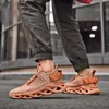 Sneakers Uomo Leggero Lama Scarpe da corsa Antiurto Traspirante Uomo Sport Altezza Aumento della piattaforma Scarpe da ginnastica da passeggio Uomo