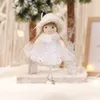 2023 Holiday gift Christmas tree pendant Sequin skirt Angel girl charm Children cute dolls