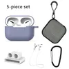 for a i r p o d s 3rd generation protective cover wireless bluetooth headset five-piece protective shell