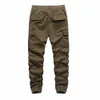 Хлопчатобумажные штаны мужские работы брюки весной осень открытый военный камуфляж пэчворк тактическая повседневная одежда мужчина 210715