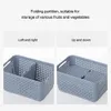 Kitchen Plastic Storage Box FreshKeeping Box Refrigerator Fruit Vegetable Drain Crisper Kitchen Food Container storage box X07033719218