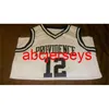 #12 God Shammgod Providence Black White Basketball Jersey Stitched Custom Any Number Name Ncaa XS-6XL