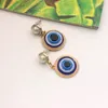 S2300 Fashion Jewelry Dangle Turkish Symbol Evil Eye Earrings Acrylic Blue Eyes Earring