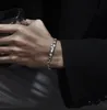 Ссылка цепочка 925 Серебряное серебро браслет мужская тенденция легкая роскошная роскошная высококачественная ниша толстая индустрия модные ювелирные украшения Favel22