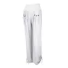 Summer ladies black loose sweat pants casual wide-leg low-waist women's white sports trousers 210604