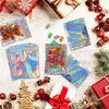 Flat Laser Color Resealable Bags Holographic Zip Lock Bag Foil Pouch Christmas Gift Package Food packaging