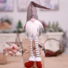 Gnome suédois 3 pièces, jouet en peluche de Noël, décor de Style scandinave, ornements d'étagère de jambe pendante décor de Noël