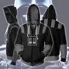 Movie hoodie cosplay Darth Vader 3d print Sweatshirts Fashion Men woman hoody Jacket 201020