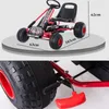 ALWAYSME Pedal Go Kart with Adjustable Seat for Kids 3-10 Years