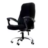 Datorstolsskydd Spanex för studie Office Slipcover Elastisk Grå Svart Navy Röd Fåtölj Sittfall 1 PC 211116