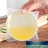 4 pcs / set reutilizável silicone estiramentos de estiramento tigela tampa de alimentos vácuo envoltório vedação alimentos armazenamento de alimentos recipiente capa fresca manutenção de tampas cozinha