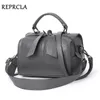 REPRCLA Fashion Elegant Handbag Women Shoulder Bag High Quality Crossbody Bags Designer PU Leather Ladies Hand Tote 220210