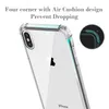 De boa qualidade Caso transparente do TPU para iphone 11 Pro XR XS MAX 6 6S 7 8 PLUS CUSHION ANTIDROPPING ANTIDROPPING CASOS