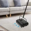 便利な床のカーペットのスイーパーの軽量のコンパクト耐久性があり、家のオフィスのカーペットの敷物のための貯蔵紙の清掃210226