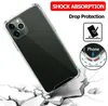 Transparent Shockproof Phone Cases Acrylic Hybrid Armor Hard PC Soft TPU Cover for iPhone 15 14 13 12 mini 11 Pro X XS Max XR Plus ultra